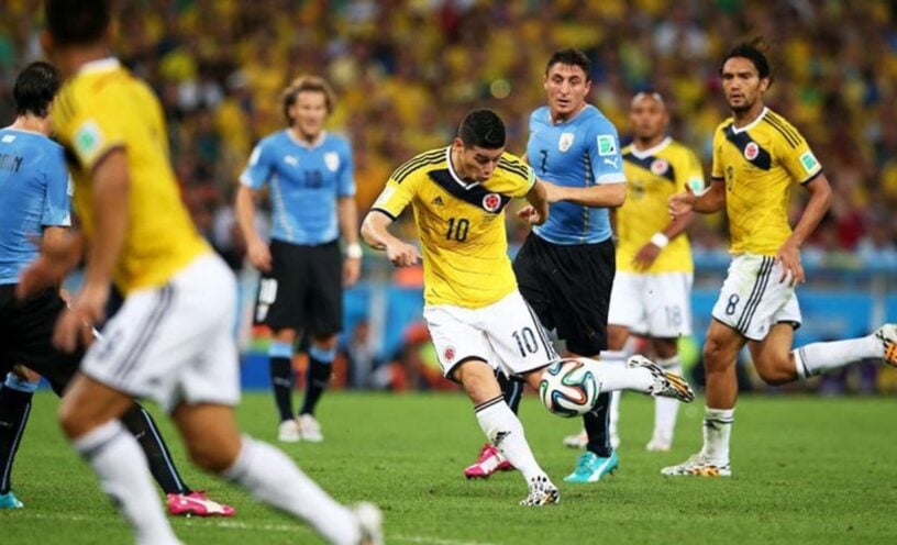 gol de James Rodríguez que clasificó a cuartos de final para mundial