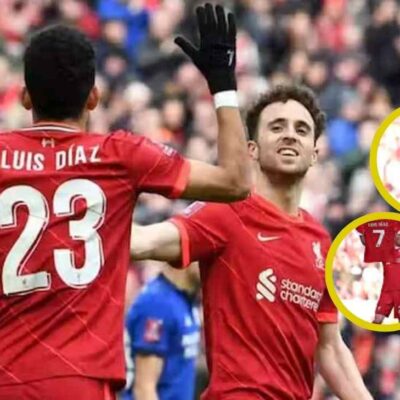 gol que Diogo Jota le dedicó a Luis Díaz