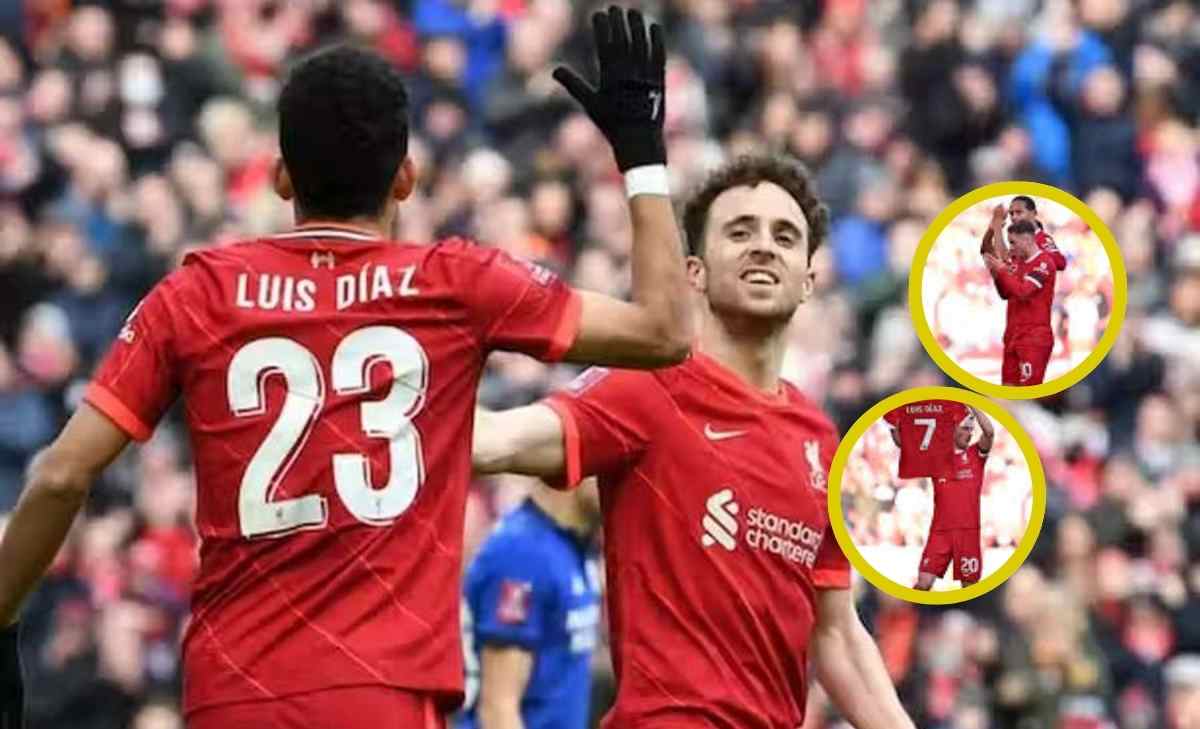 gol que Diogo Jota le dedicó a Luis Díaz