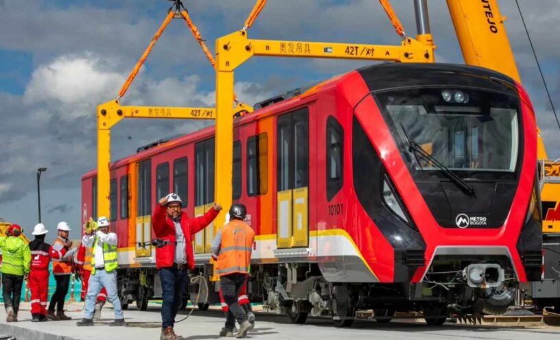 grave accidente causó daños a los vagones del Metro de Bogotá