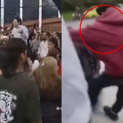 habló hombre golpeó al sicario Miguel Uribe