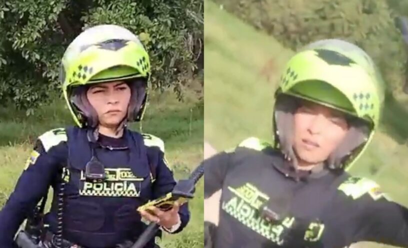 Habló joven agredido con un bolillazo en la cabeza por patrullera en Bogotá