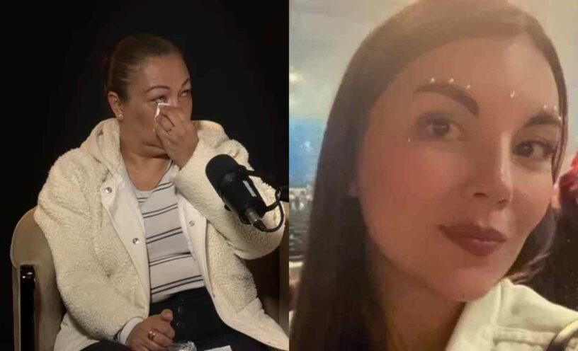 habló madre de periodista que cayó de noveno piso