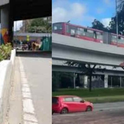 hallazgo de las autoridades bajo un puente de Chapinero