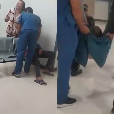 hija del hombre que murió esperando en un hospital en Bogotá