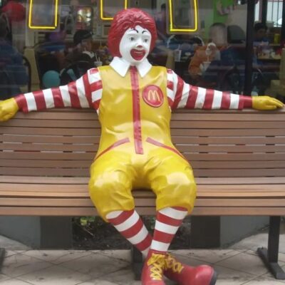 historia de terror del payaso de McDonalds