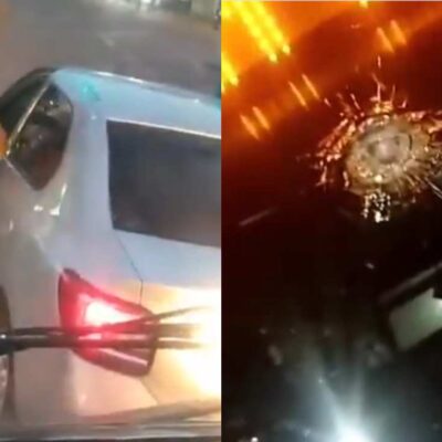 hombre le disparó a un SITP