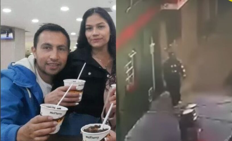 hombre con el que llega la mamá de los niños de Engativá