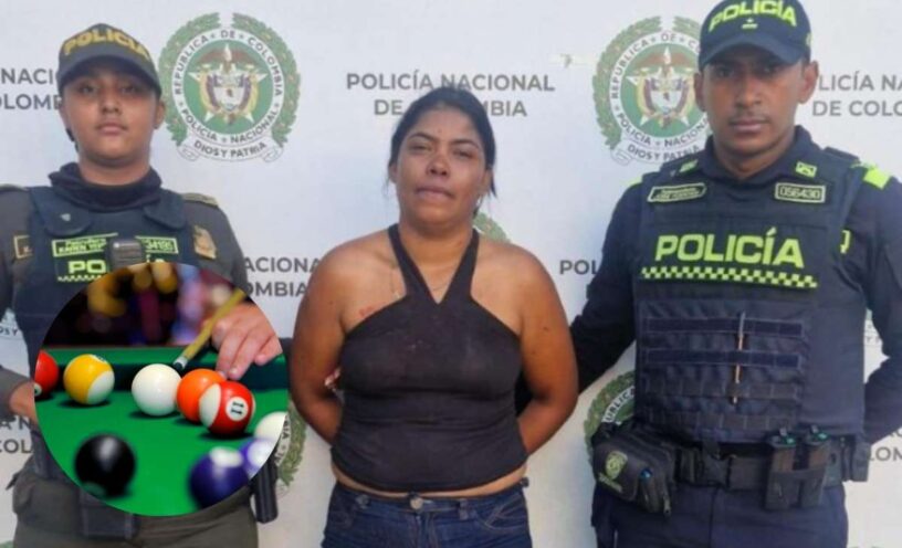hombre fue atacado por su esposa por jugar billar