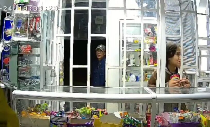 hombre que perseguía una niña en Bogotá