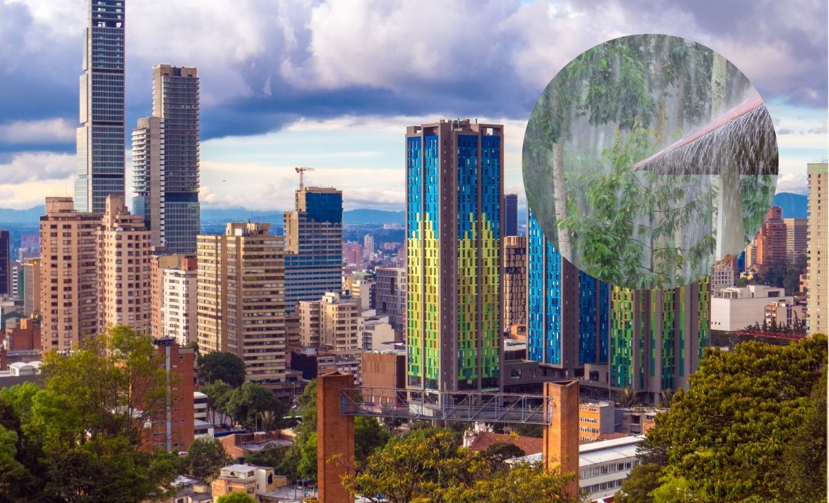 hora en que va a llover hoy en Bogotá