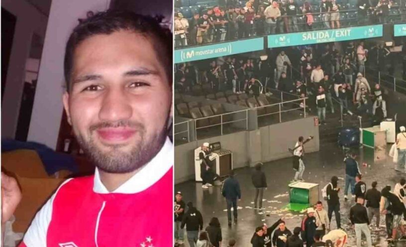 último chat del hombre que perdió la vida en el Movistar Arena