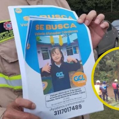 Identificaron a quién pertenecen las partes del cuerpo halladas en la búsqueda de la niña en Cajicá