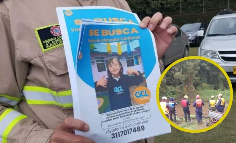 Identificaron a quién pertenecen las partes del cuerpo halladas en la búsqueda de la niña en Cajicá