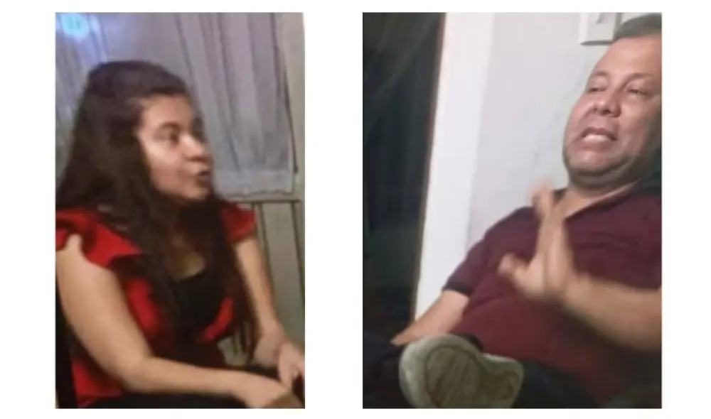 Fotos del papá y la mamá de Juan David Perdomo joven que asesinó a su familia