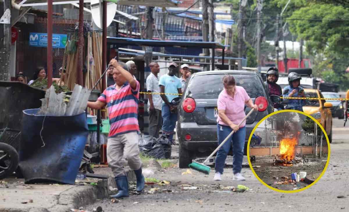 imágenes de ataque en Cali causaron gran conmoción