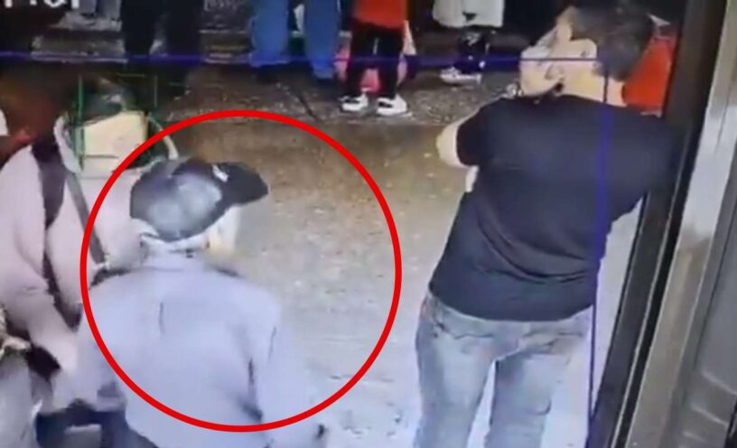 anciano atacó a personas en el Terminal de Salitre
