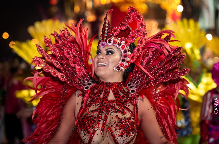indignacion por mujer sin ropa en carnaval de barranquilla