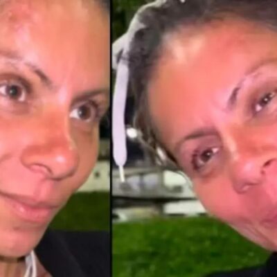 Ingrid Karina exmodelo de Stock Models que terminó en la calle reapareció