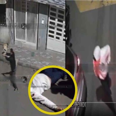 video quedó registrado un tiroteo en la localidad de Kennedy