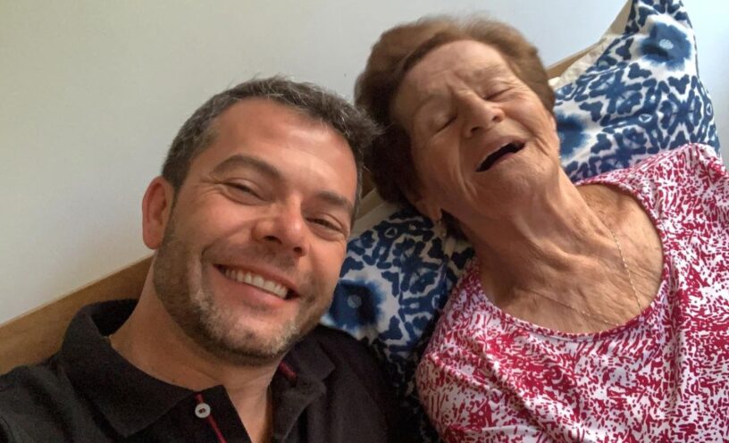 Iván Lalinde lloró recordando a su mamá