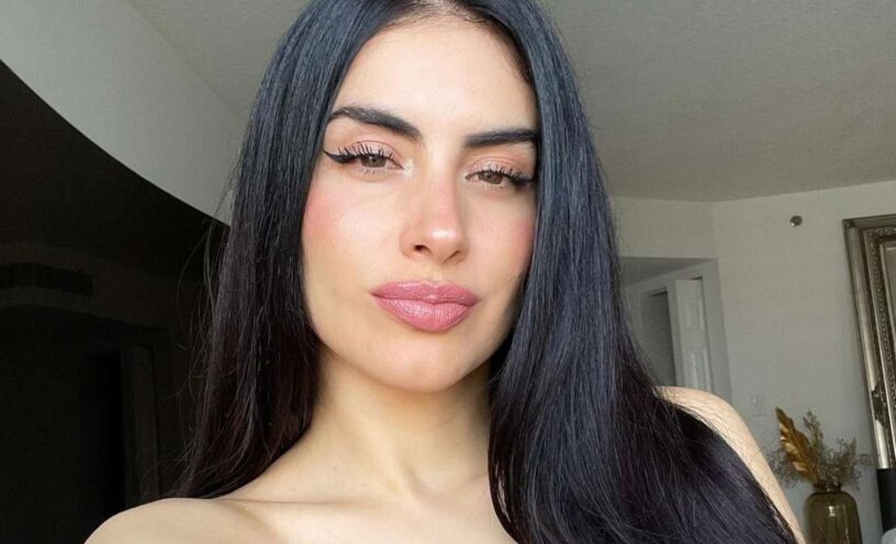 jessica cediel sorprendio con la foto de su primer trabajo
