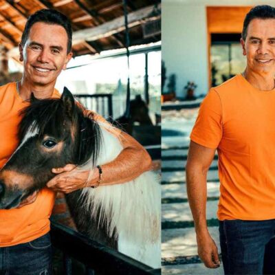 jhonny rivera tuvo noble gesto con un caballo abandonado