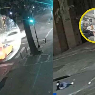 Joven chef fue arrollada por un carro imprudente en Bogotá