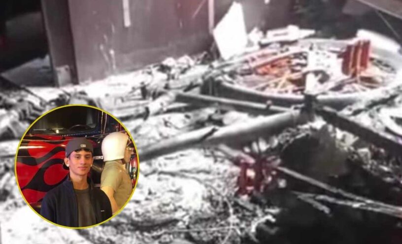 joven colombiano murió incinerado mientras dormía en España