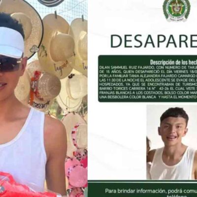 Joven de 15 años desapareció en Cartagena