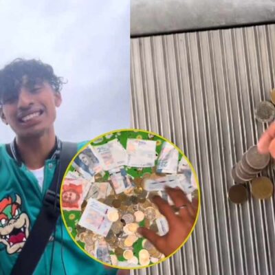joven enseña cuánto gana cantando en TransMilenio