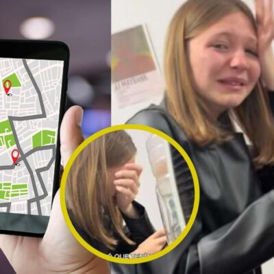 Joven fue descubierta siendo infiel por no apagar el GPS del celular