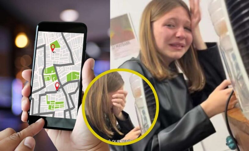 Joven fue descubierta siendo infiel por no apagar el GPS del celular