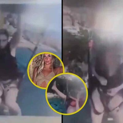 joven influencer que perdió la vida al caer de un paracaídas.