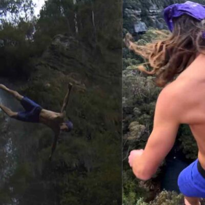 joven que intentó un récord mundial terminó en asistencia médica