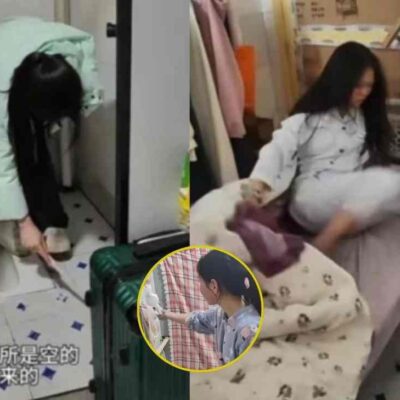 joven que vive en un baño por 30 mil pesos de alquiler
