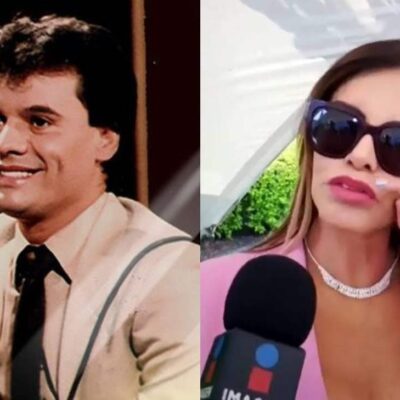 Juan Gabriel llamó a Lucía Méndez por teléfono