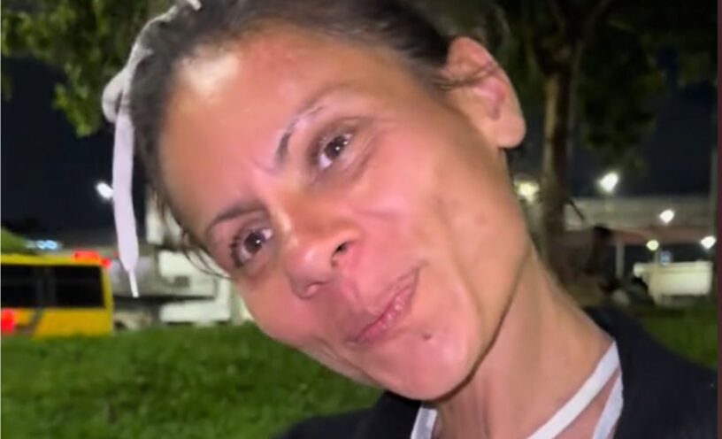Karina exmodelo de Stock Models que terminó en la calle habló del hijo que murió