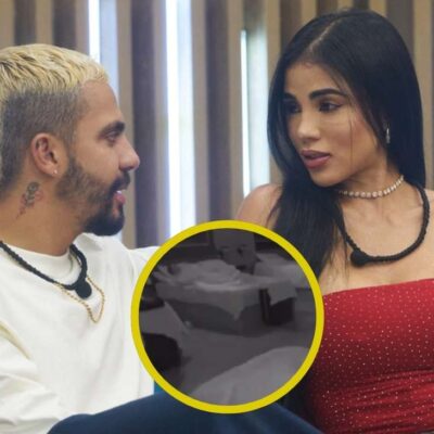 Karina García y Altafulla tuvieron momento íntimo en 'La casa de los famosos Colombia 2'