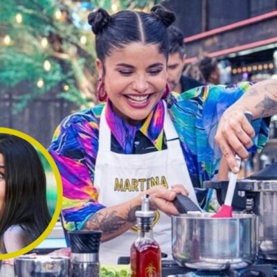 Así reaccionó Martina La Peligrosa a su derrota en Masterchef