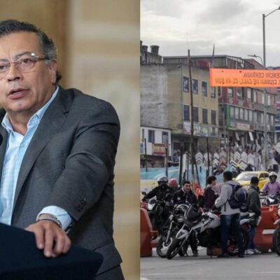 Presidente Petro habló de las marchas en Bogotá