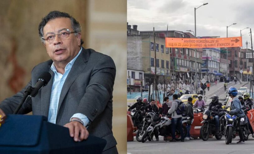 Presidente Petro habló de las marchas en Bogotá