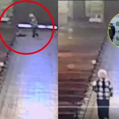 ladrón se robó el diezmo de una iglesia de Bogotá