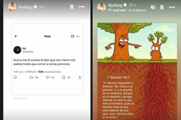 Lily Díaz, habló sobre los rumores de infidelidad de su esposo
