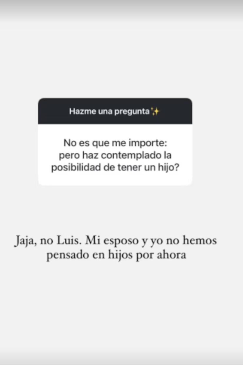 Linda Palma aclaró sus planes de maternidad