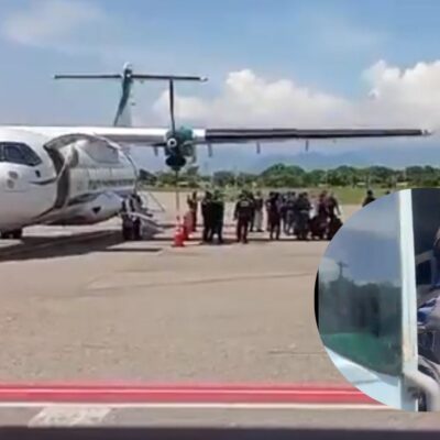llegada de Brayan Campo a la cárcel de Tramacúa