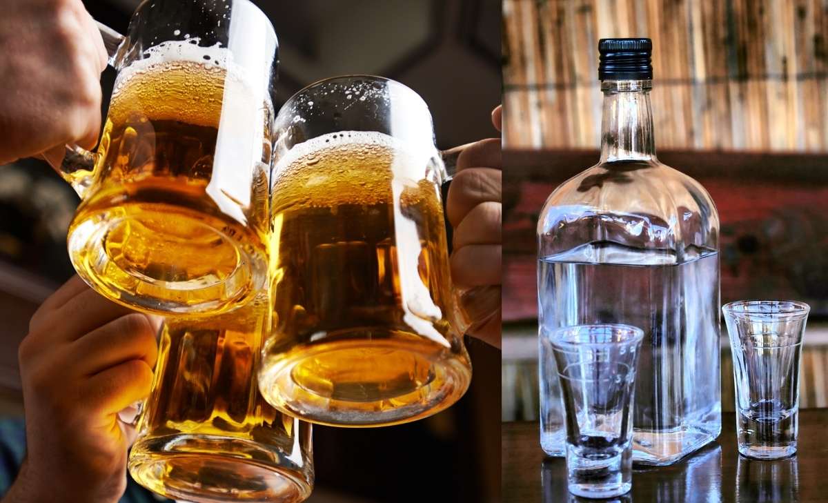 efectos de mezclar aguardiente y cerveza