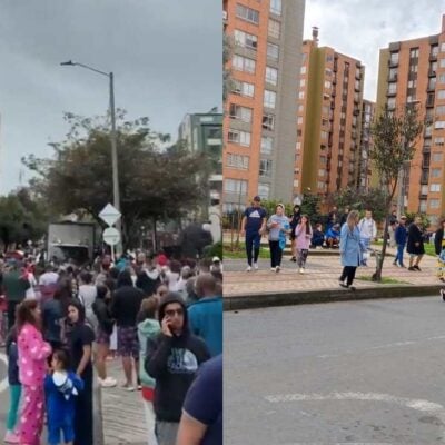 video temblor en Colombia