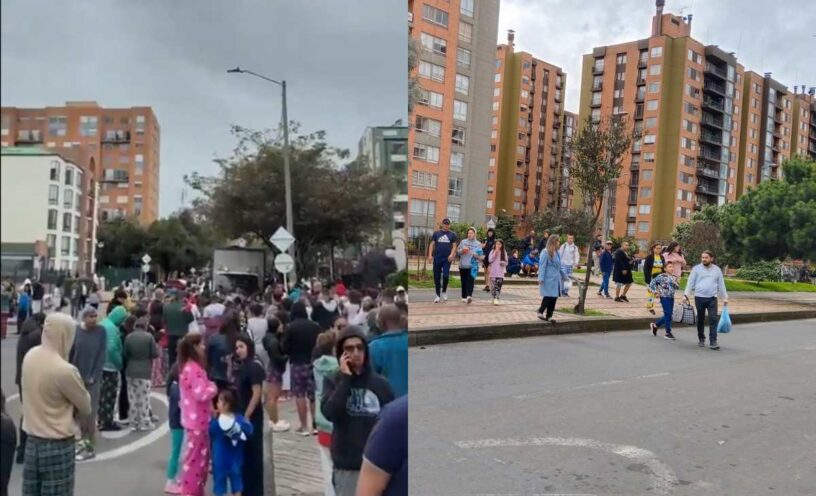 video temblor en Colombia
