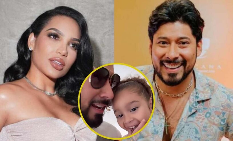 Video de Lowe León con la hija de Andrea Valdiri donde le dice papá